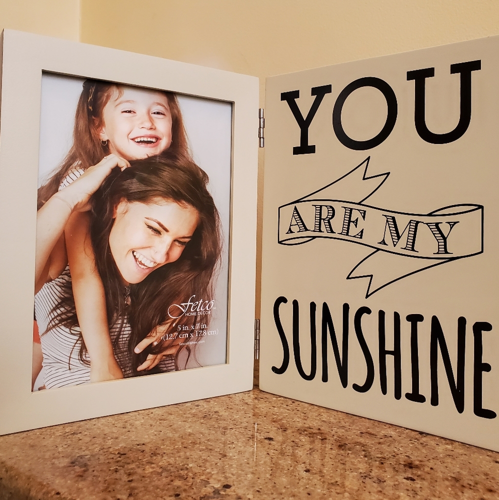 You are my sunshine 🌞 💛 picture  frame